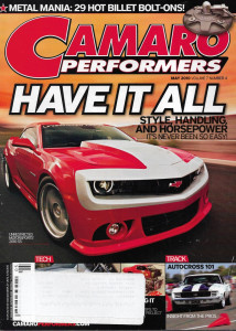 CAMARO PERFORMERS 2010 MAY - AUTOCROSS 101, 29 BOLT-ONS, MOTORSPORT'S '10 SS